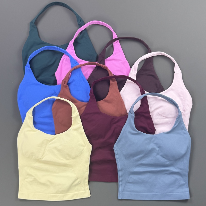 Yoga Daily Fitness - เสื้อกล้ามสายเดี่ยวสำหรับผู้หญิง เสื้อกีฬาแขนกุด เนื้อผ้านุ่ม ยืดหยุ่น ระบายอากาศได้ดี เหมาะสำหรับออกกำลังกาย