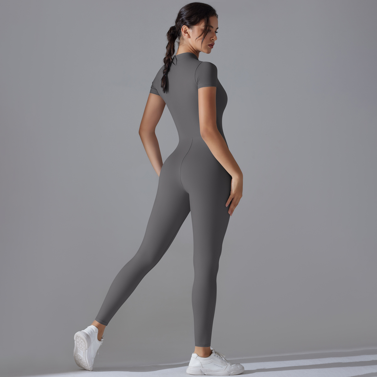 ชุดโยคะชุดสตรี One- Piece ชุดซ - Yoga Fitness Kit บทวิจารณ์และราคา