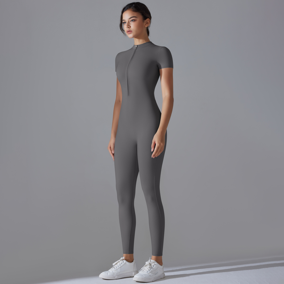 ชุดโยคะชุดสตรี One- Piece ชุดซ - Yoga Fitness Kit บทวิจารณ์และราคา