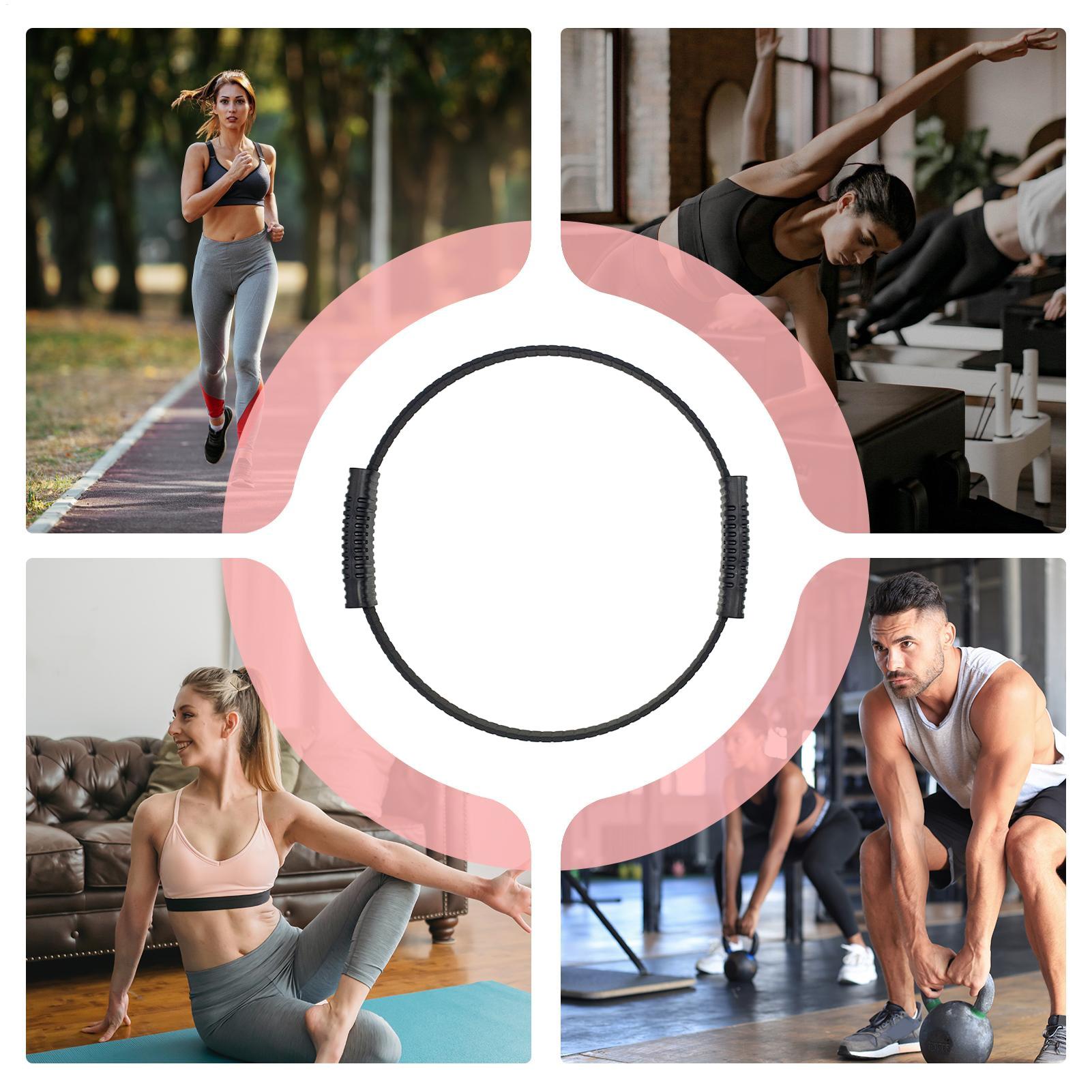 วงแหวนพิลาทิสแบบไม่ลื่น อุปกรณ - Pilates Ring Circle บทวิจารณ์และราคา