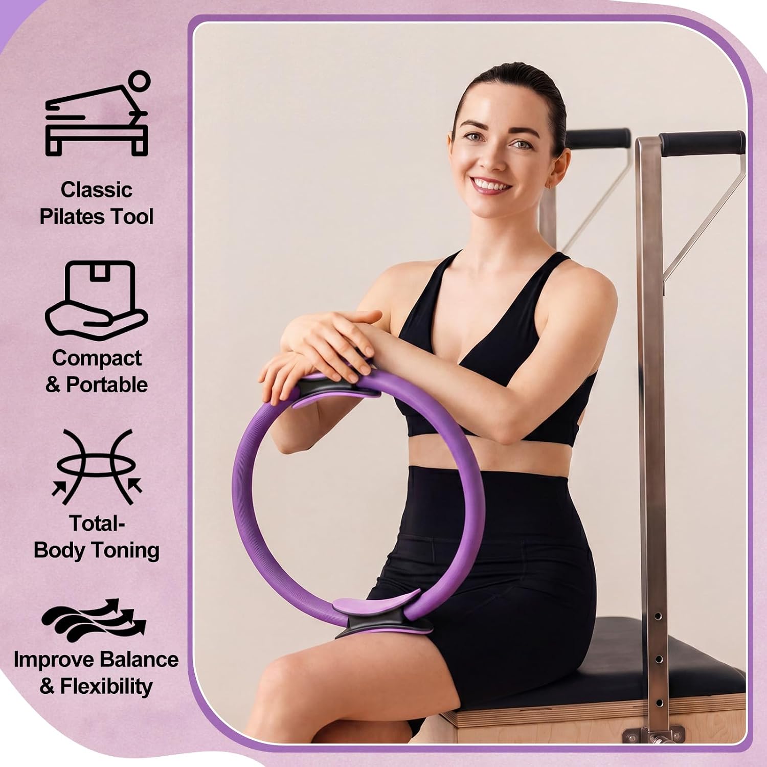 ชุดวงแหวนพิลาทิส 12 ชิ้น ขนาดค - Pilates Ring Circle บทวิจารณ์และราคา