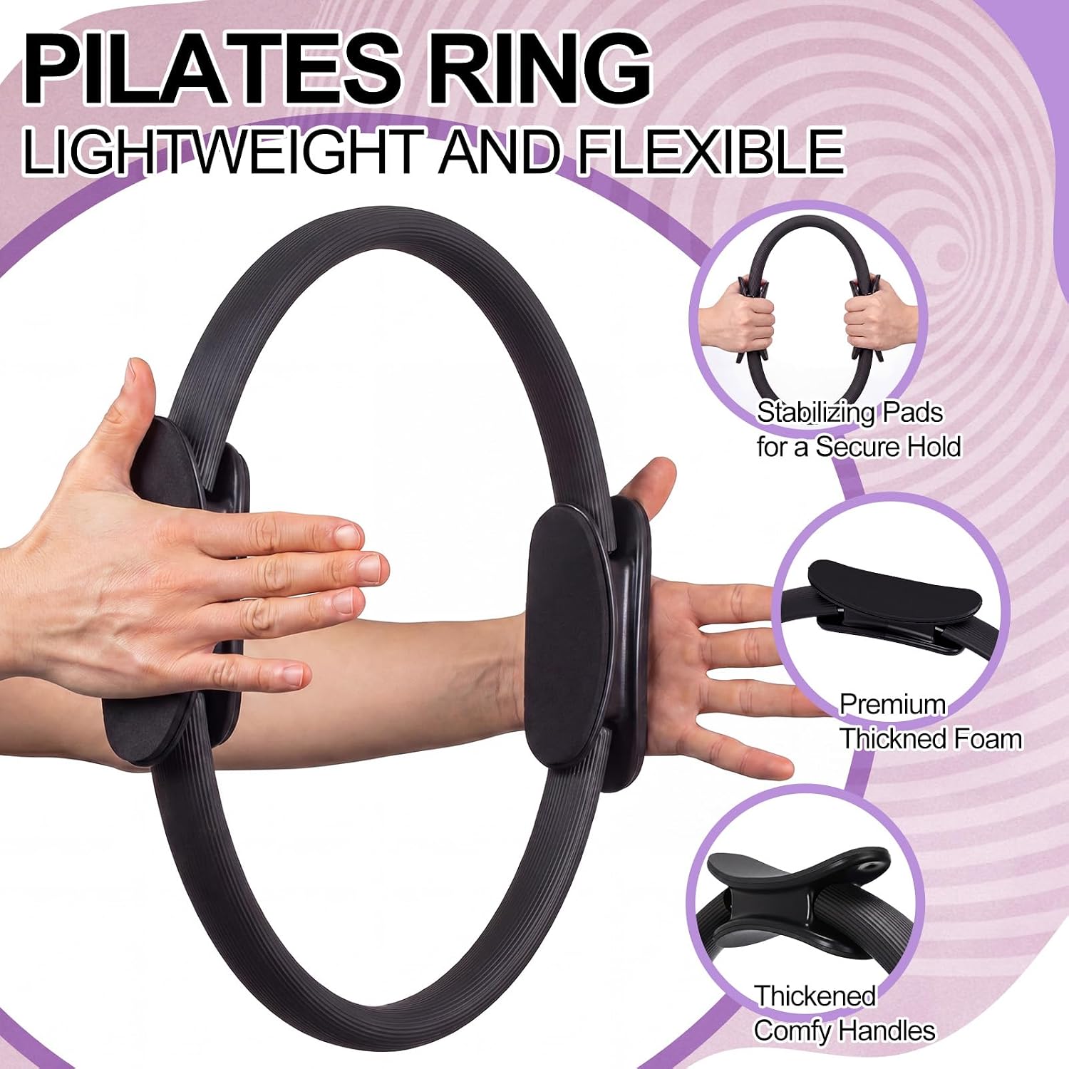 ชุดวงแหวนพิลาทิส 12 ชิ้น ขนาดค - Pilates Ring Circle บทวิจารณ์และราคา