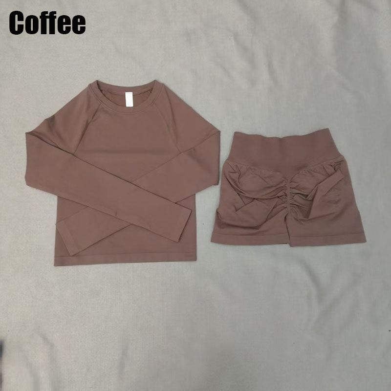 LOGO ชุดโยคะไร้รอยต่อแบบใหม่ล่ - Yoga Fitness Brand บทวิจารณ์และราคา