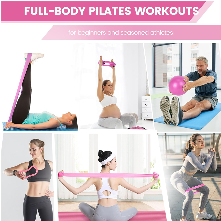 ชุดอุปกรณ์ออกกำลังกายที่บ้าน 5 - Pilates Ring Circle บทวิจารณ์และราคา