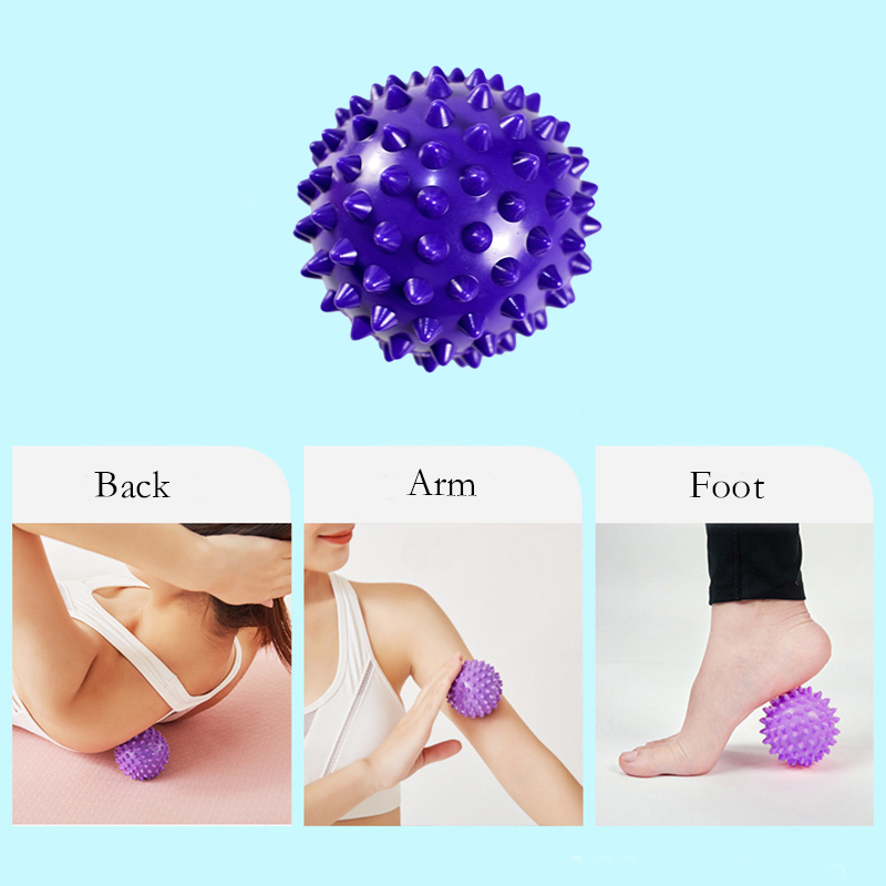 ลูกบอลนวดหนาม 7 ซม. สำหรับฟิตเ - Yoga Fitness Health บทวิจารณ์และราคา