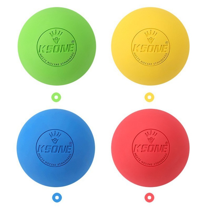 ลูกบอลนวดผ่อนคลายกล้ามเนื้อ ดู - Yoga Fitness Health บทวิจารณ์และราคา