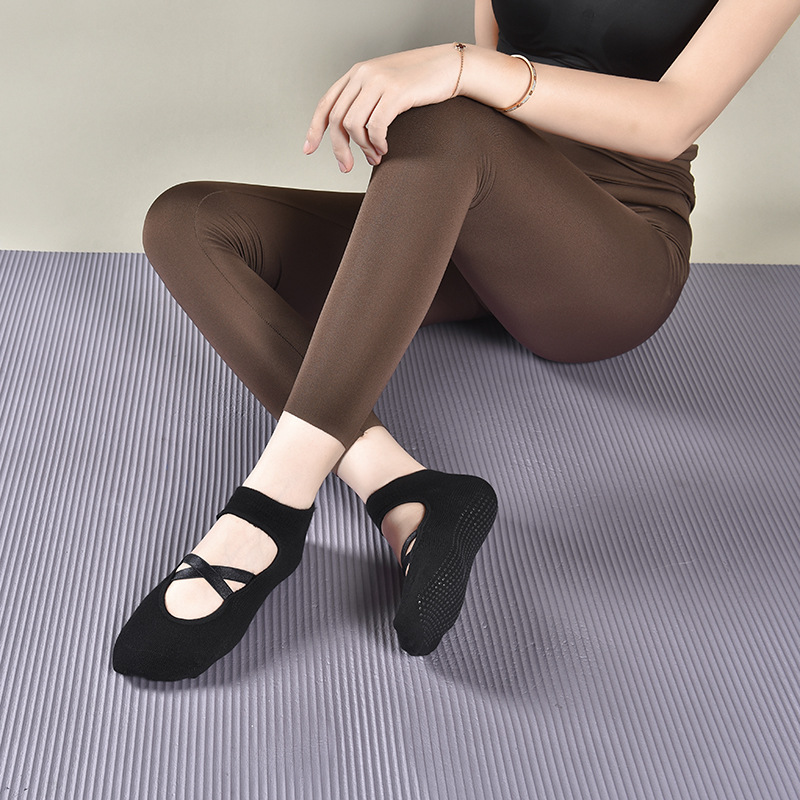 2 คู่ผ้าฝ้ายระบายอากาศดูดซับเห - Yoga Fitness Kit บทวิจารณ์และราคา